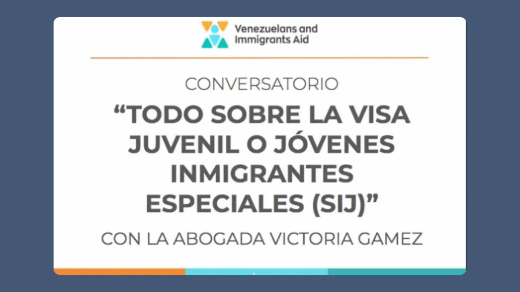 Attorney Victoria Gámez discusses the Special Immigrant Juvenile (SIJ) Visa and its benefits for young immigrants.